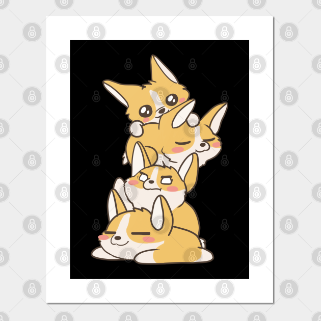 Chibi Corgi Cartoon / Fun corgi stuff on flash. - Michelle Writesya